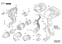 Bosch 3 603 JB5 170 AdvancedImpact 18 Cordless Impact Drill AdvancedImpact18 Spare Parts